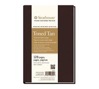 Strathmore Artist Sketchbook 400 Toned Hardbound, 118gsm Fine Grain, 5.5 x 8.5 in, 64 Sheets