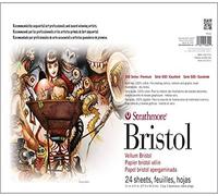 Strathmore 500 Series Bristol, Paper, Vellum, 2 Ply, 11x17