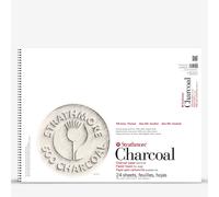 Strathmore : 500 Series : Charcoal Paper Pad 95gsm : 18x24in : White