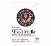Strathmore Artist Mixed Media Pad 500 Series - Heavyweight White 9x12 - 12 Sheets