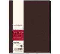 Strathmore (566-11 STR-566-11 48 Sheet No 90 Mixed Media Art Journal, 11 by 14", 11" x 14", White, 24 Count