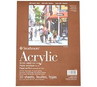 Strathmore Acrylic Paper Pad 9 x 12-inch, 10 Sheets, 9x12
