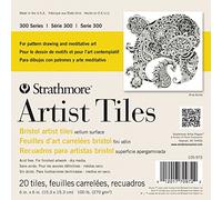 Strathmore Artist Artist Tiles 062105972 – Multi-Colour, 6 x 6-Inch, Pack of 20