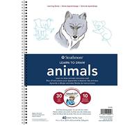 Strathmore Learn to Draw Animals by Christopher Hart, Multi-Colour, 9 x 12-Inch