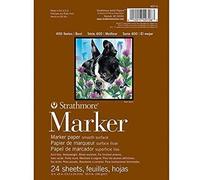 Strathmore Artist Marker Paper Pad, 6 x 8 in, Multi-Colour, 0.64 x 15.24 x 20.32 cm
