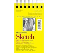 Strathmore Pad, Wire Binding, Paper, White, 3.5x5 inch