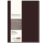 Strathmore Paper Hardbound Toned Gray Mixed Media Art Journal, Paper, 8.5 InchesX11 Inches
