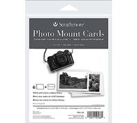 Strathmore Photo Cards, 5x6.875, Mount, White Classic