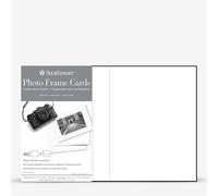 Strathmore : Photo Frame Cards : 5x6.875in : Pack of 40 : White