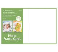 Pro-Art Strathmore Cards and Envelopes 5-inch x 6.875-inch 40 kg-White W/Die Cut Window