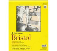 Strathmore Pro-Art Bristol Smooth Paper Pad 11 x 14-inch, 20 Sheets