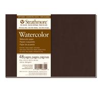 Pro-Art Strathmore Softcover Watercolor Journal 8 x 5.5-inch, 24 Sheets, Paper, White, 8x5.5