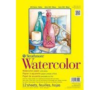 Strathmore Pro-Art Watercolor Paper Pad 9 x inch, 12 Sheets