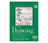Strathmore Recycled Drawing Paper Pad Wire Bound 9"X12"-80lb, 24 Sheets -62443900