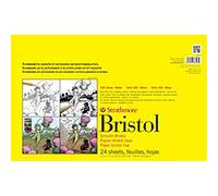 Strathmore STR-342-117 24 Sheet Vellum Bristol Pad, 11 by 17", Paper, White