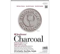 Strathmore : 500 Series : Charcoal Paper Pad 95gsm : 9x12in : Assorted Tints