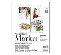 Strathmore STR-597-14 50 Sheet Marker Pad, 17", Paper, White, 14" x17