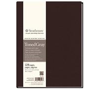 Strathmore Artist Sketchbook 400 Series - Hardbound Toned, 118gsm Fine Grain, 8.5x11 in, 64 Sheets