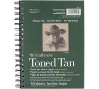 Strathmore Artist Toned Sketch Spiral Paper Pad – Multi-Colour 14 x 21.6 cm