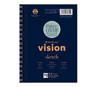 Strathmore Vision Sketch Pad, Multi-Colour, 21.59 x 17.27 x 2.54 cm