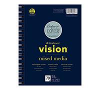 Strathmore Vision Vellum Mixed Media Pad 7"X10"-98lb, 70 Sheets -62662570