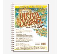 Strathmore Paper Strathmore Visual Journal Bristol Vellum 9 x 12-inch, 24 Sheets, Paper, White, 9x12