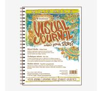 Strathmore : Visual Journal : Mixed Media Paper Pad : 163gsm : 9x12in : 34 Sheets : Vellum