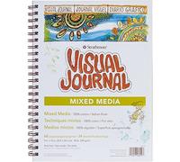 Strathmore Visual Journal Mixed Media Vellum 9-inch x 12-inch, 34 Sheets