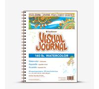 Strathmore 460-59 Visual Journal Watercolor 9 x 12-inch, 22 Sheets, White, 9"X12"