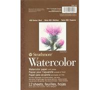 Strathmore Watercolour Paper Pad, Multi-Colour, 0.86 x 13.97 x 21.59 cm