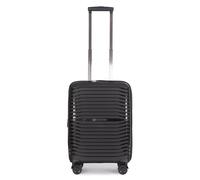 Stratic Bright+ 4 wheels Cabin trolley S 55 cm with expansion pleat black
