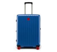 Stratic Buzz 4 wheels Trolley M 65 cm with expansion pleat blue