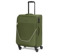 Stratic Check-in Suitcase for Men and Women Medium Trolley 42 x 26 x 65 cm Check Entry Polyester Material Expandable & Telescopic Handle Taska Series