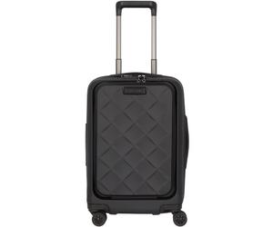 Stratic Leather & More 4 wheels Cabin trolley 55 cm Laptop compartment black
