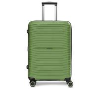 Stratic Shine 4 wheels trolley 65 cm with expansion fold green