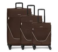Stratic Taska Parent, coffee, Kofferset + (3-teilig), Soft luggage