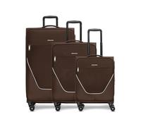 Stratic Taska Parent, coffee, Kofferset + (3-teilig), Soft luggage