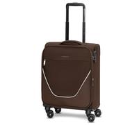 Stratic Taska Series Cabin Suitcase for Men and Women, Small Cabin Trolley, 40 x 21 x 55 cm, Made of High-Quality, Flexible Polyester Material, Expandable & Telescopic Handle