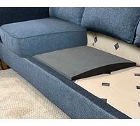 Stratiform Original Curve Couch Cushion Support for Sagging Seat | Charcoal Firm Density Foam Insert | 1 Pad | 20x20x2 (x1) | Sag Repair Pad for Couch Sectional Chair | Slip Resistant | Made in USA