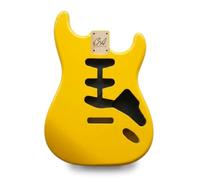 Stratocaster Guitar Body SSS - Graffiti Yellow - 2 Piece American Alder