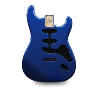 Stratocaster Guitar Body SSS - Metallic Blue - 2 Piece American Alder