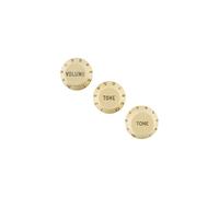 Stratocaster Knobs, Aged White, Left Handed