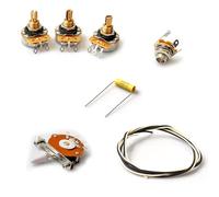 Stratocaster Wiring Kit - Bright Strat Layout - Pro (CTS, Switchcraft, Mallory)