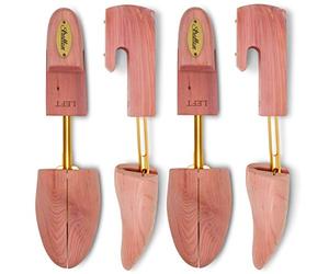 STRATTON MEN’S ADJUSTABLE SPLIT TOE CEDAR SHOE TREE | 2-PACK | GROWN IN USA | GREAT GIFT FOR MEN, Cedar, 11.5-13.5 US/XL