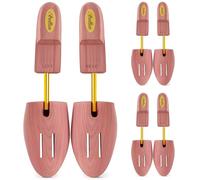 Stratton MEN'S CEDAR SHOE TREE 3-PACK (for 3 pairs of shoes) (Medium, 3 Pairs, Full Toe)