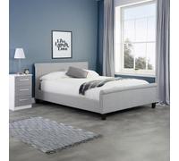 Stratus Grey Fabric Bed - Sizes Available