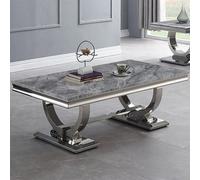 Stratus Interiors Audi 1.8M Pandora Marble Dining Table - Modern Luxury - 180 (W) 90 (D) 74 (H)