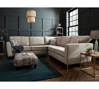 Stratus Interiors Brando Fabric Sofa - Modern Upholstered Sofa With Deep Foam Cushions, Sturdy Wooden Frame And Contemporary Living Room Design