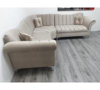 Stratus Interiors Canterbury Upholstered Lined Panel Sofa - Add Professional Assembly And Delivery To Room Of Choice - 3 Seater Plus 2 Seater Set