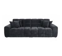 Stratus Interiors Comfy Jacob Bubble Cloud Sofa for Living Room - 4 Seater in Black Stratus Interiors Black